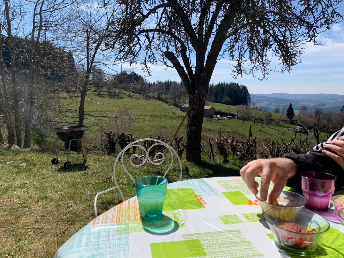 Gite " Oree Des Bois" Vertolaye Kültér fotó